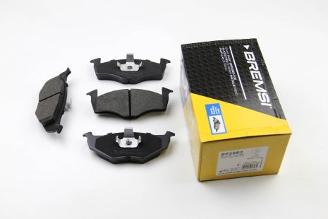 Колодки передні гальмівні Caddy II/Golf III/Fabia 91-14 (ATE), Bremsi (BP2682) Колодки передні гальмівні Caddy II/Golf III/Fabia 91-14 (ATE), Bremsi (BP2682)