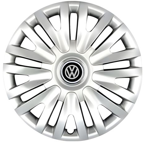 Ковпаки SJS 14" 217 VW (комплект 4 шт.) + емблема на вибір