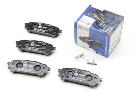 Колодки задние тормозные Subaru Impreza 00-(akebono), HELLA PAGID (8DB355012311)