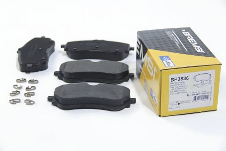 Задні гальмівні колодки Bremsi VW Crafter 16-/Amarok 11-/Man TGE 16- (BP3836)