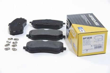 Задні гальмівні колодки Bremsi VW Crafter 16-/Amarok 11-/Man TGE 16- (BP3836)