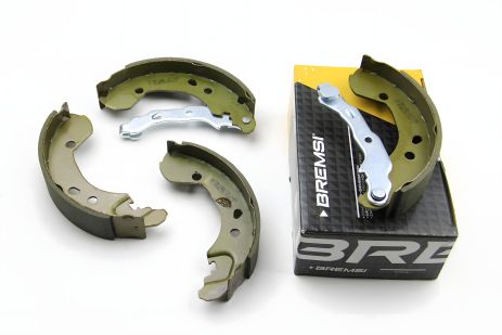 Задние тормозные колодки для Nissan Micra 03-10/ Note 02-12/ Tiida 07-12 (Lockheed), Bremsi (GF0862)