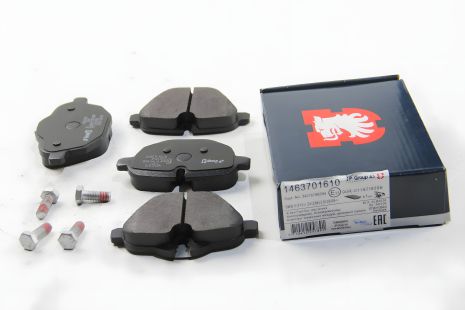 Колодки задние тормозные BMW 5 (F10)/X3 (F25) 10-(TRW), JP Group (1463701610)