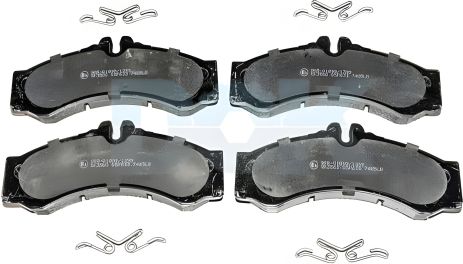 Комплект колодок гальмівних, дискове гальмо VW LT, MERCEDES-BENZ SPRINTER, LPR (05P633)