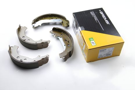 Задні гальмівні колодки 04-12 Ford Focus II (Lockheed), Bremsi (GF0245)