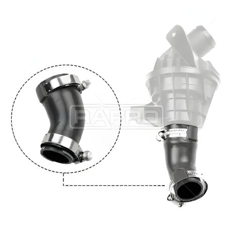 Интеркулерный патрубок Nemo/Bipper 1.4HDI (08-), RAPRO (15673)