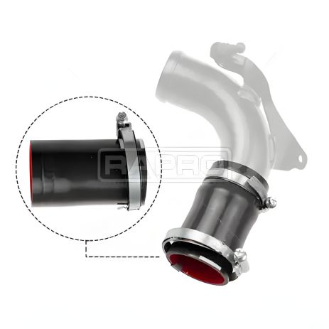 Интеркулерный патрубок Mondeo IV/V/Focus III/Fiesta VI/VII 1.5/1.6TDCI 10-, RAPRO (16383)