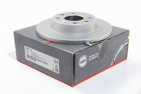 Гальмівний диск передній Astra/Combo/Corsa/Kadett/Nova (82-04), A.B.S. (15748)