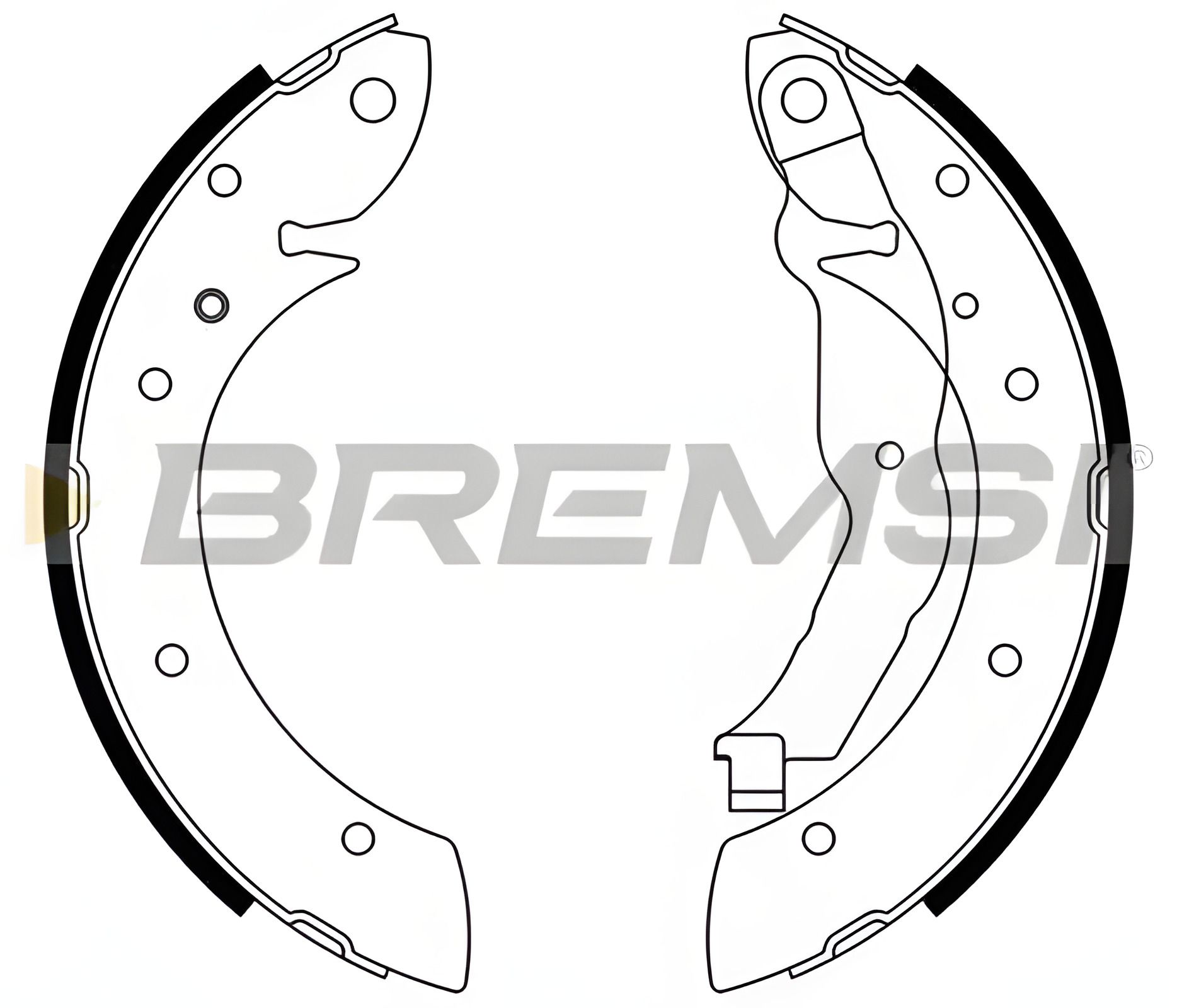 Гальмівні колодки зад. BMW 3(E36) 90-00 (TRW), Bremsi (GF0077) Гальмівні колодки зад. BMW 3(E36) 90-00 (TRW), Bremsi (GF0077)
