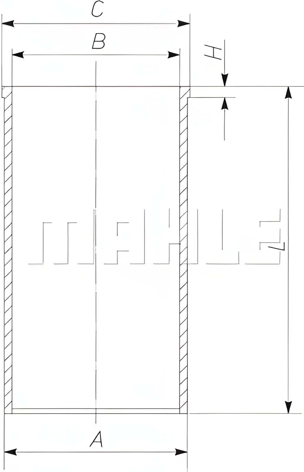 Цилиндровая гильза MAHLE/KNECHT для MB, MAHLE/KNECHT (002WV0400) Цилиндровая гильза MAHLE/KNECHT для MB, MAHLE/KNECHT (002WV0400)