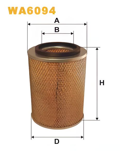 Фільтр повітряний VW TRANSPORTER, WIX FILTERS (WA6094) Фільтр повітряний VW TRANSPORTER, WIX FILTERS (WA6094)