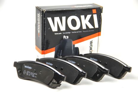 Задні гальмівні колодки для Epica (06-11), WOKING (P1249302) Задні гальмівні колодки для Epica (06-11), WOKING (P1249302)