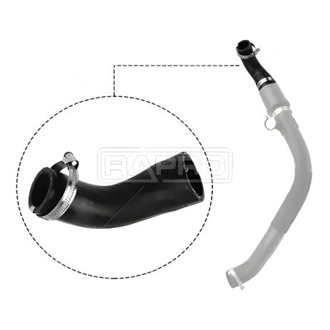 Патрубок интеркулера для Transit 2.2 TDCi V347 06-, RAPRO (16230)