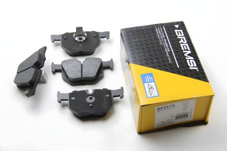 Колодки задние тормозные BMW 3(E90), 5(E60), ATE, Bremsi BP3173 (122x58,2x17)