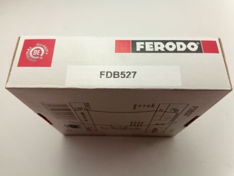 Колодки передние тормозные ВАЗ 2108, FERODO (Premier) FDB527 (2108-3501089)