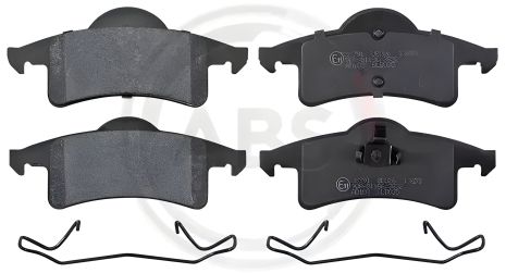 Задні гальмівні колодки Cherokee/Grand Cherokee (99-10), A.B.S. (38791) Задні гальмівні колодки Cherokee/Grand Cherokee (99-10), A.B.S. (38791)