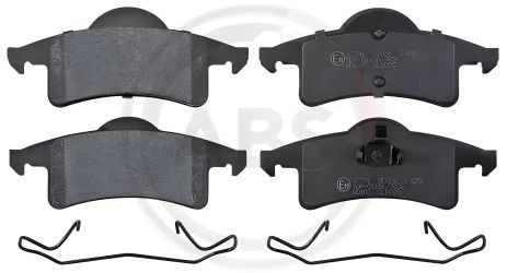 Задні гальмівні колодки Cherokee/Grand Cherokee (99-10), A.B.S. (38791)