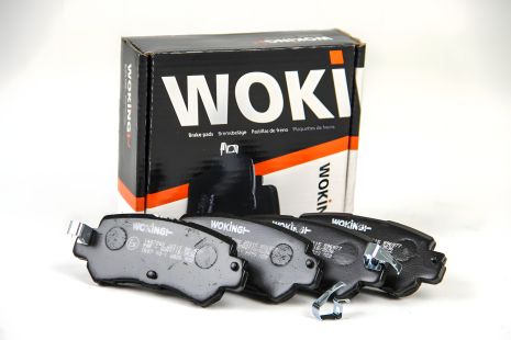 Задние тормозные колодки для CX3/2/CX5 12-, WOKING (P1407300)