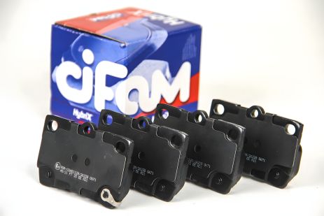 Задние тормозные колодки для Lexus GS 2005-/IS 2005-, NBK, CIFAM (8227610)