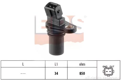 Совместимый датчик ABS для MITSUBISHI COLT, SMART FORTWO, FORFOUR, EPS (1953354)