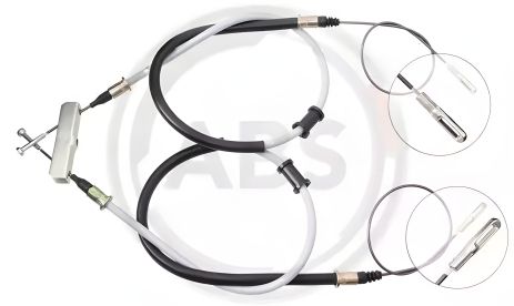 Трос ручного гальма для Vectra/Omega/Senator 87-05, A.B.S. (K11435) Трос ручного гальма для Vectra/Omega/Senator 87-05, A.B.S. (K11435)