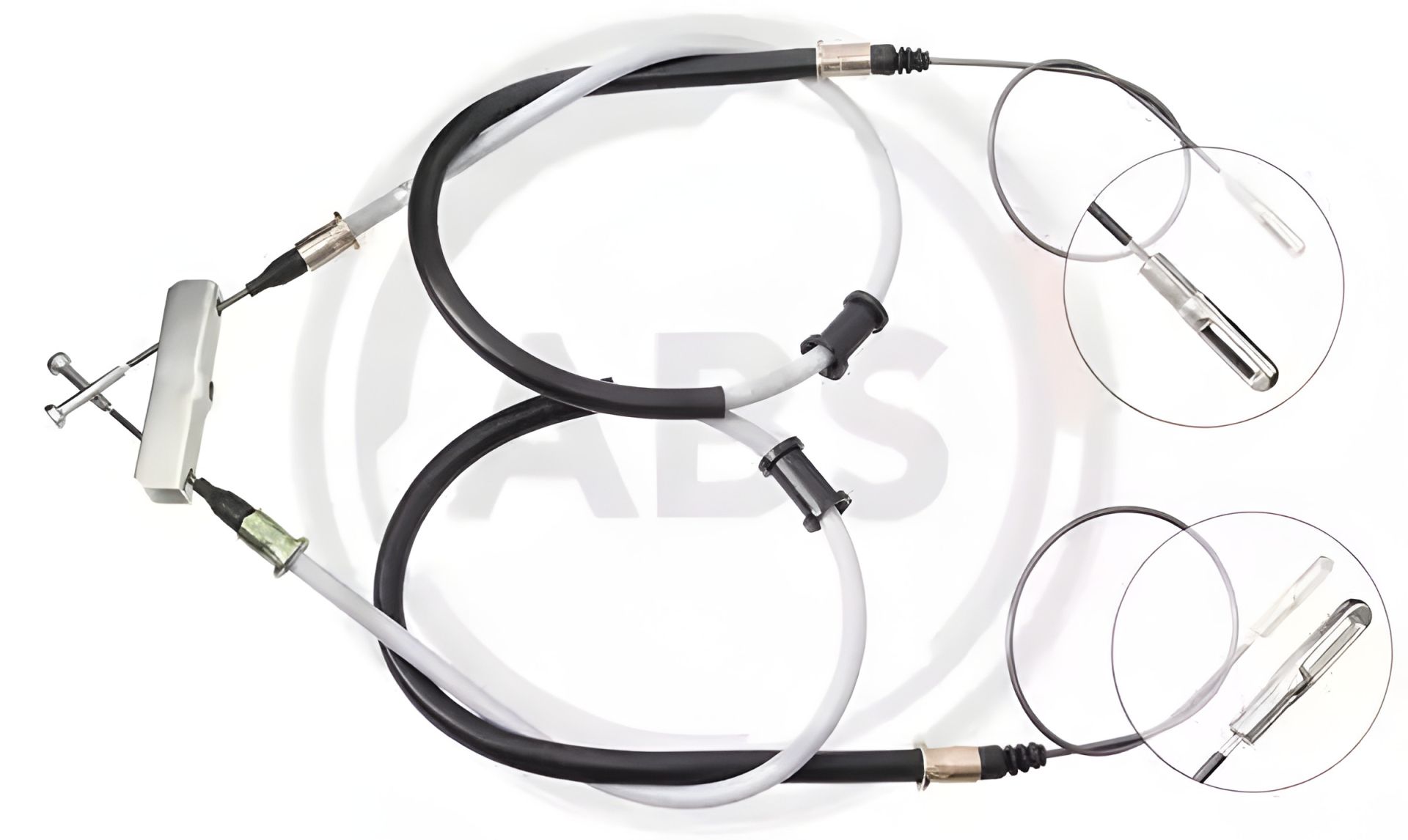 Трос ручного гальма для Vectra/Omega/Senator 87-05, A.B.S. (K11435) Трос ручного гальма для Vectra/Omega/Senator 87-05, A.B.S. (K11435)