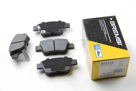 Гальмівні задні колодки Toyota Avensis 00-08 (Bosch), Bremsi (BP3112)