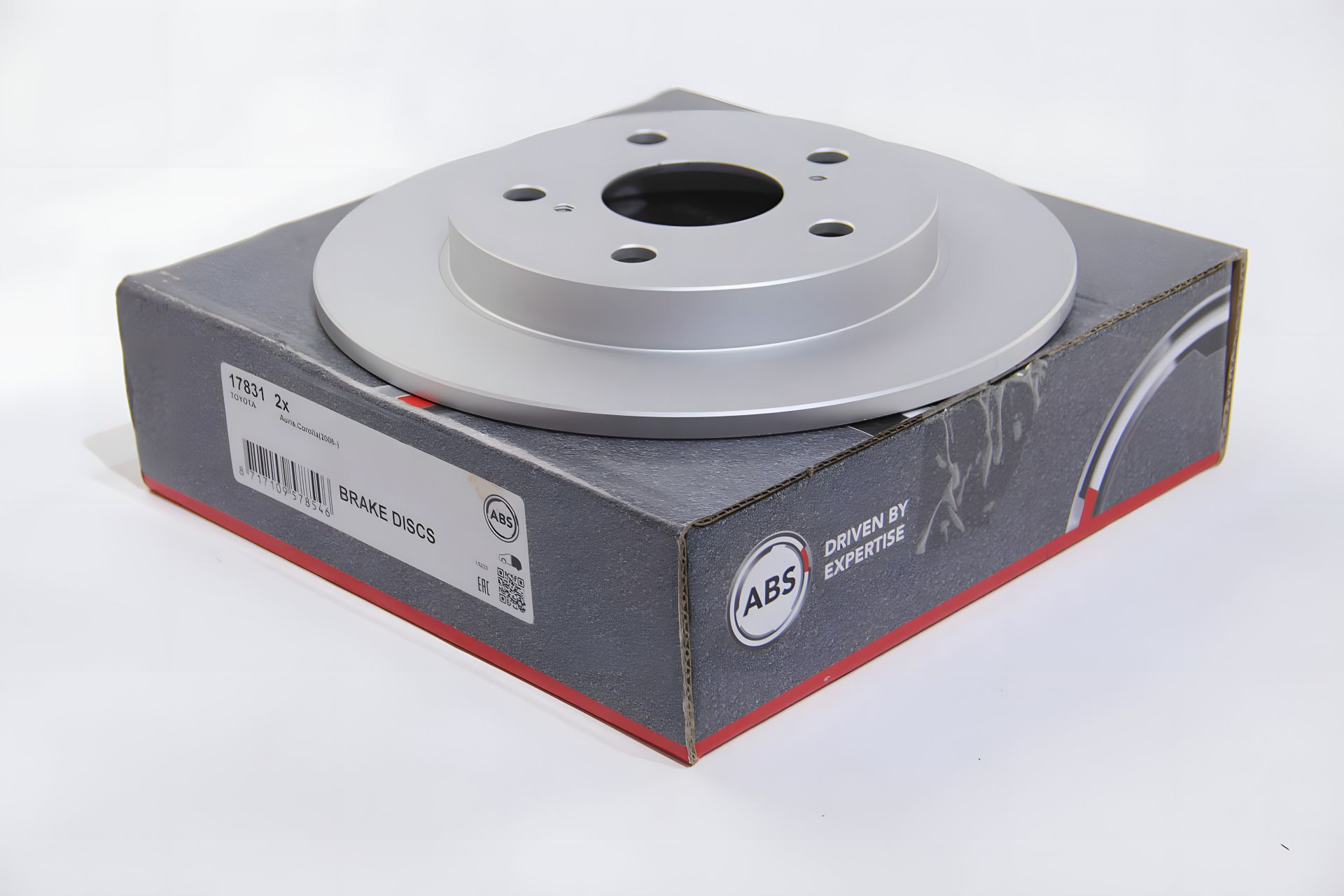 Задній гальмівний диск Auris/Corolla (08-21) A.B.S. (17831) Задній гальмівний диск Auris/Corolla (08-21) A.B.S. (17831)
