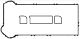 Прокладка кришки клапанної Focus II/Mondeo III 1.8/2.0 i 00-, BGA (RK3371)