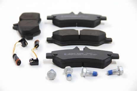 Тормозные задние колодки для Sprinter/Crafter 06-, марка ABS, артикул 37555