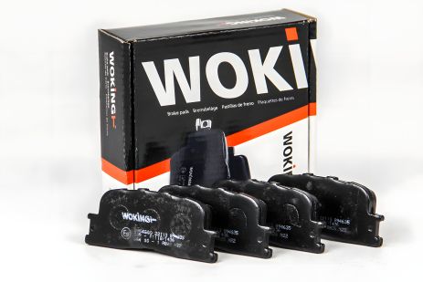 Задние тормозные колодки Toyota Camry 01-06 (akebono) (93x38x16), WOKING (P954300)