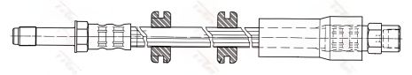 Шланг тормозной MB V-Class Vito, TRW (PHB446)