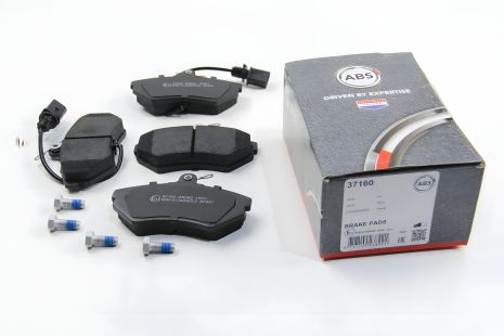 Гальмівні передні колодки AUDI A4/SEAT CORDOBA/VW PASSAT 1.6-1.9DH 94-02 (37160) A.B.S.