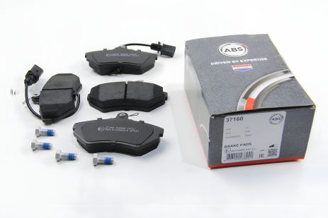 Гальмівні передні колодки AUDI A4/SEAT CORDOBA/VW PASSAT 1.6-1.9DH 94-02 (37160) A.B.S.