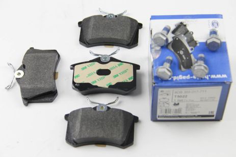 Колодки задні гальмівні citroen berlingo lll, jumpy lll. renault kangoo ll, trafic ll, HELLA PAGID (8DB3550177