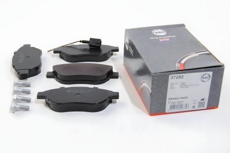 Гальмівні колодки передні Berlingo/Partner 01-/Doblo 03- (137x57.3x19)(з датчиком) (ABS 37282), A.B.S. (37282)