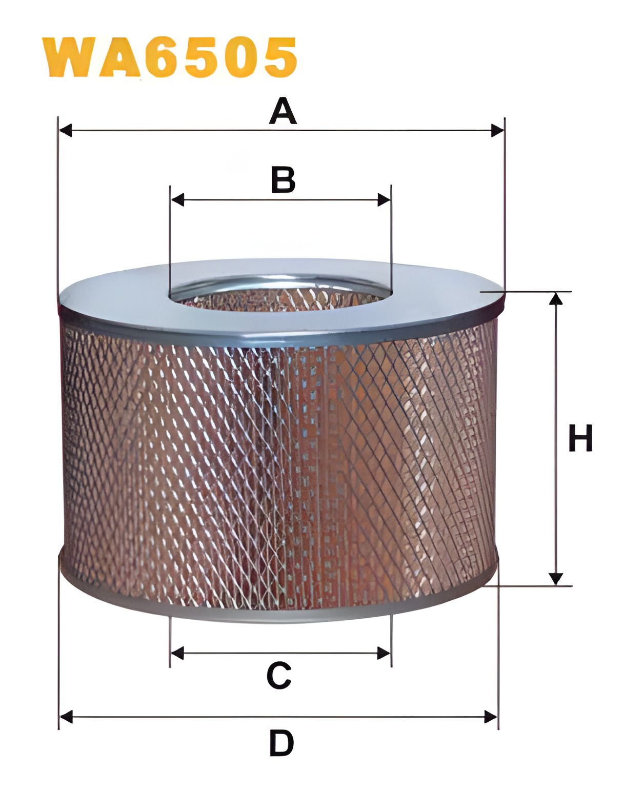 Воздушный фильтр для LEXUS, TOYOTA LAND CRUISER, WIX FILTERS (WA6505) Воздушный фильтр для LEXUS, TOYOTA LAND CRUISER, WIX FILTERS (WA6505)