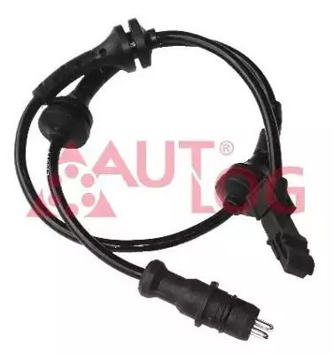 Датчик ABS MEGANE II, SCENIC II, GRAND SCENIC II 1.4-2.0 02-05 передня Л/Пр, AUTLOG (AS4129)