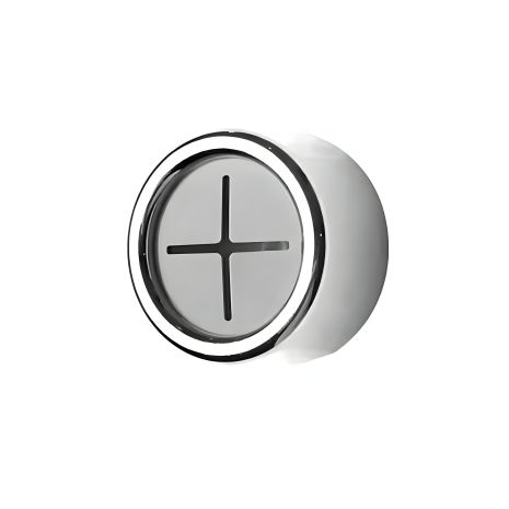 Круглая вешалка "Затвор" без крючка серая | Набор 3шт