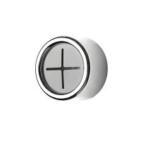 Вішалка без гачка "Ставня" кругла сіра | Набір 3шт