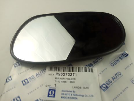 Дзеркальний елемент лівий Lanos, (96273271) 4 кріплення Дзеркальний елемент лівий Lanos, (96273271) 4 кріплення