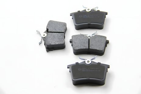 Задні гальмівні колодки Berlingo/Partner 08-, Bremsi (BP3386) Задні гальмівні колодки Berlingo/Partner 08-, Bremsi (BP3386)