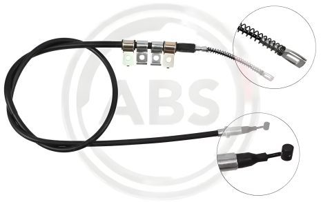 Лівий трос ручного гальма Lanos/Orion/Sens (97-10), A.B.S. (K13377)