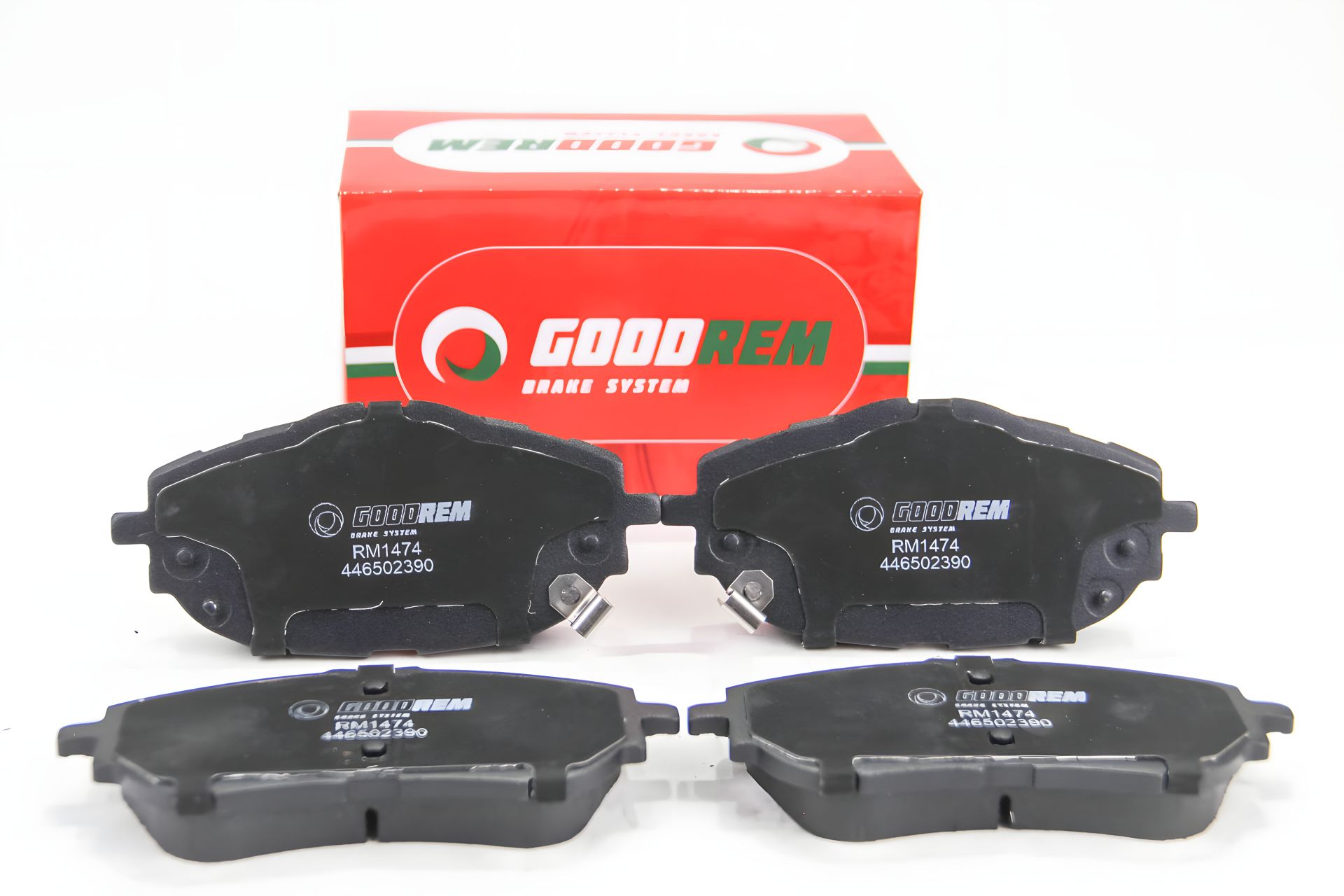 Передні гальмівні колодки Auris/Corolla (13-18) (GOODREM RM1474) Передні гальмівні колодки Auris/Corolla (13-18) (GOODREM RM1474)