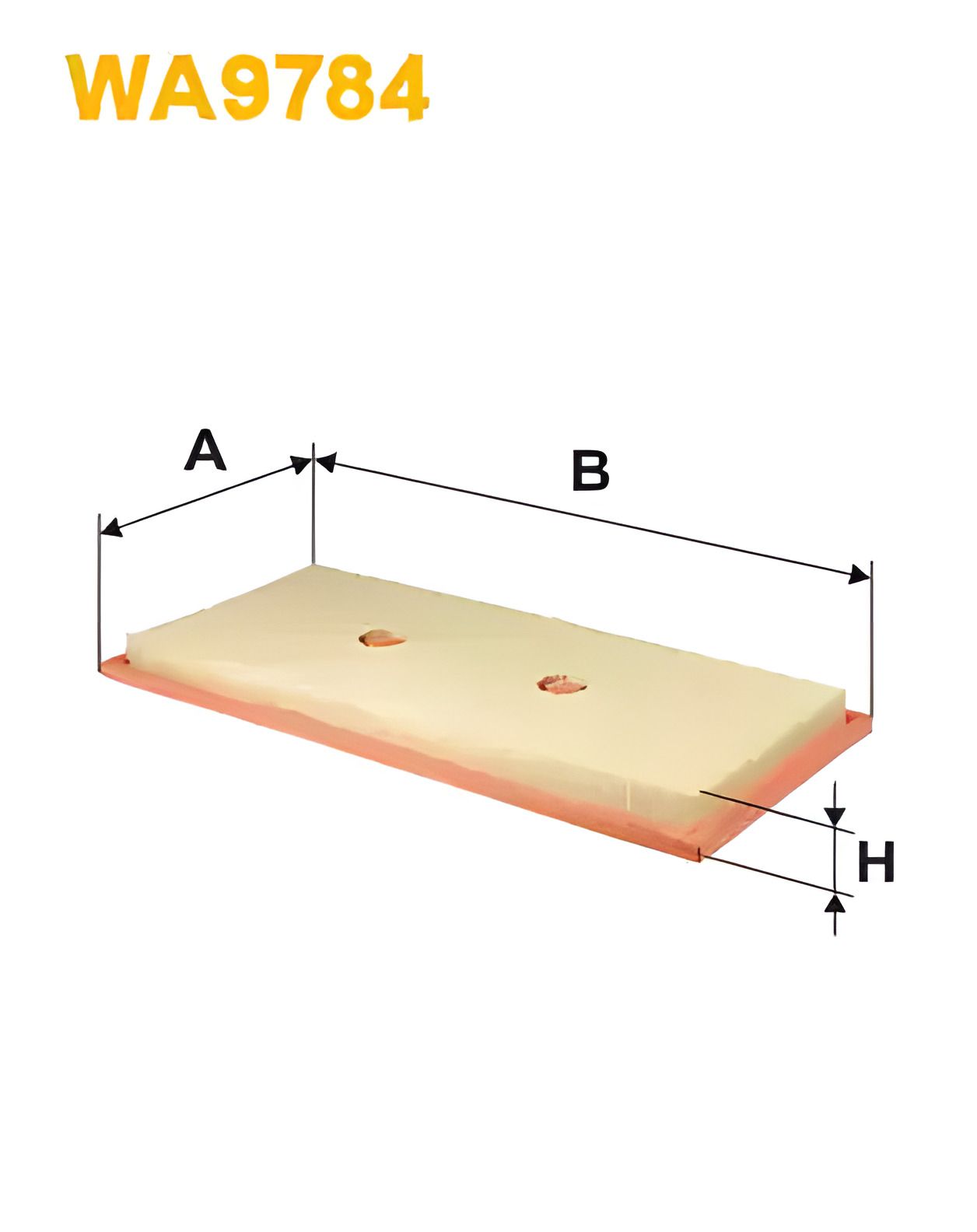 Повітряний фільтр MERCEDES-BENZ M-CLASS, WIX FILTERS (WA9784) Повітряний фільтр MERCEDES-BENZ M-CLASS, WIX FILTERS (WA9784)