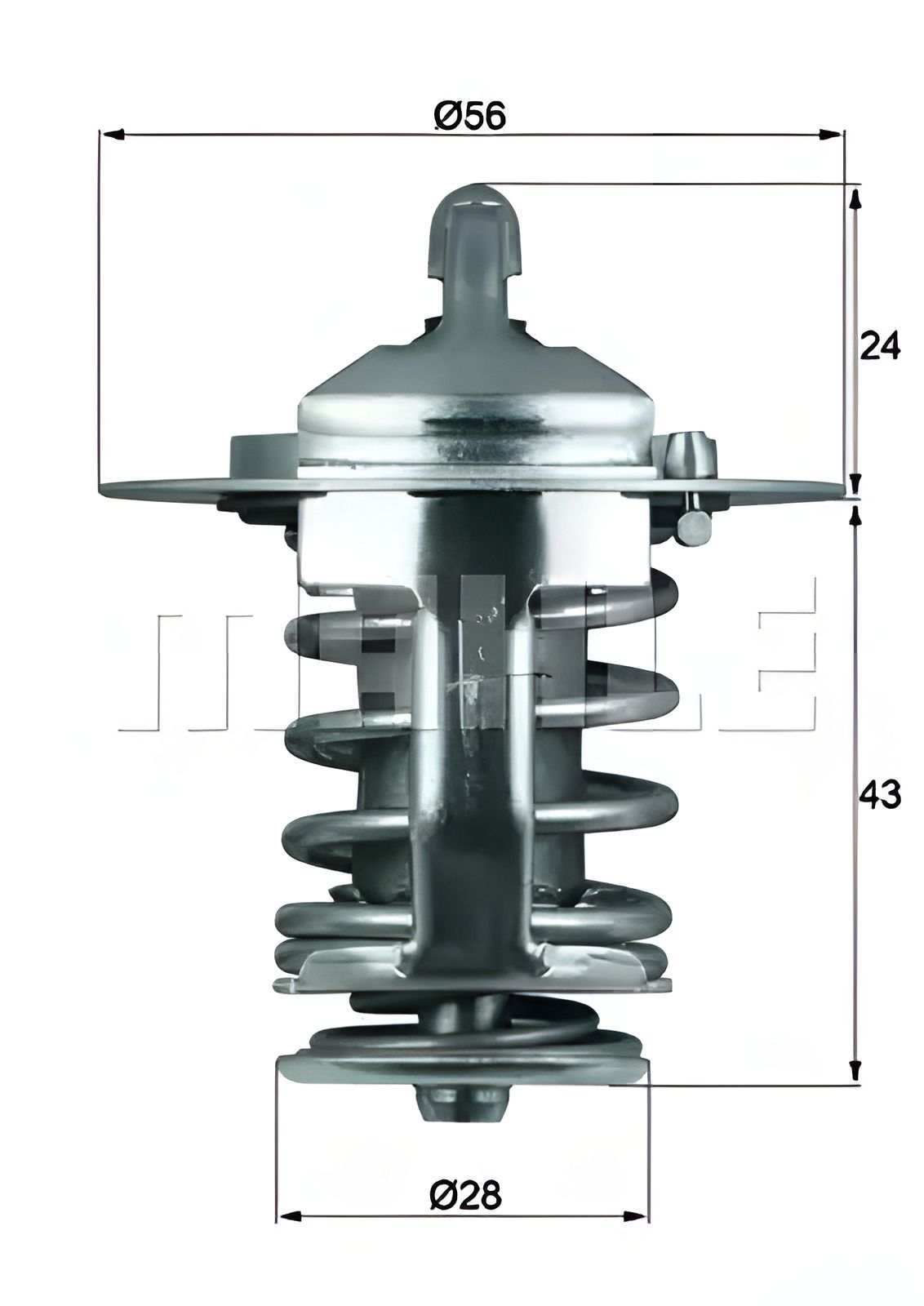 Термостат Behr 6.324.82 MITSUBISHI/ NISSAN/ TOYOTA, MAHLE/KNECHT (TX7082) Термостат Behr 6.324.82 MITSUBISHI/ NISSAN/ TOYOTA, MAHLE/KNECHT (TX7082)