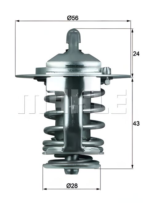 Термостат Behr 6.324.82 MITSUBISHI/ NISSAN/ TOYOTA, MAHLE/KNECHT (TX7082) Термостат Behr 6.324.82 MITSUBISHI/ NISSAN/ TOYOTA, MAHLE/KNECHT (TX7082)