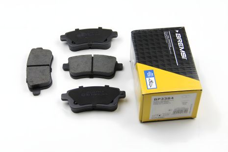 Задние колодки тормозные для Megane III/Fluence 08-, Bremsi (BP3384)