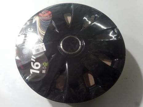 Декоративні ковпаки JESTIC (Польща), 16" AURA RING BLACK (к-т 4 шт) (16AURARINGBLACK) Декоративні ковпаки JESTIC (Польща), 16" AURA RING BLACK (к-т 4 шт) (16AURARINGBLACK)
