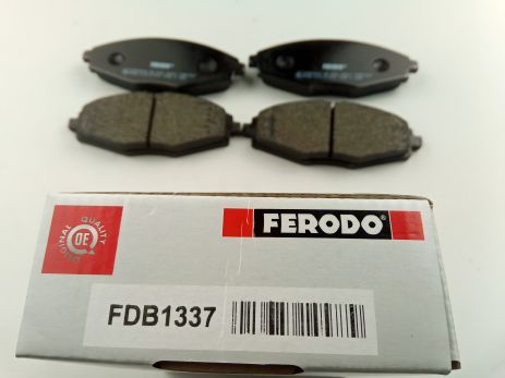 Передні гальмівні колодки Lanos 1.5, FERODO (Premier) FDB1337 (96281945) Передні гальмівні колодки Lanos 1.5, FERODO (Premier) FDB1337 (96281945)